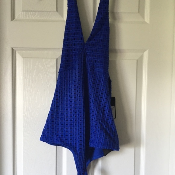 Guess Cobalt Blue Bodysuit NWT - Picture 6 of 6